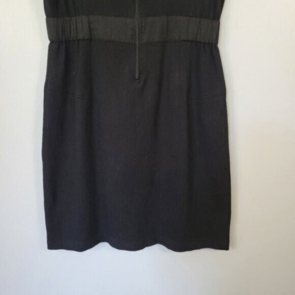 Theory | Casual sleeveless Empire Waist Mini Dress Black - Picture 4 of 6